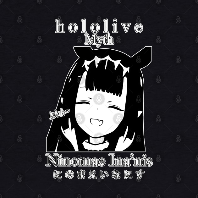 Ninomae Ina'nis Hololive English HoloMyth by TonaPlancarte